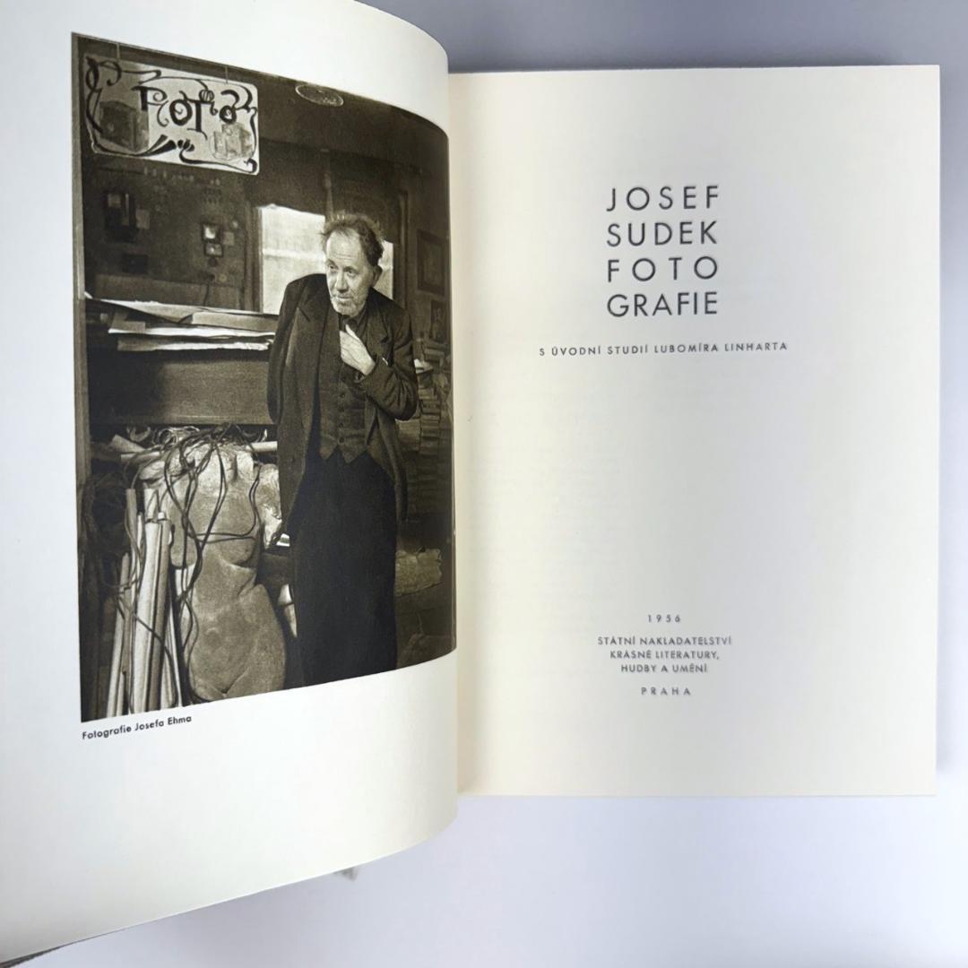 Josef Sudek ヨゼフ・スデク 写真集 1956 FOTOGRAFIE