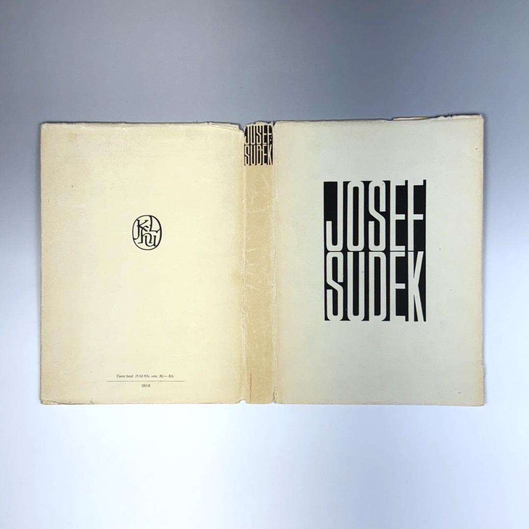 Josef Sudek ヨゼフ・スデク 写真集 1956 FOTOGRAFIE