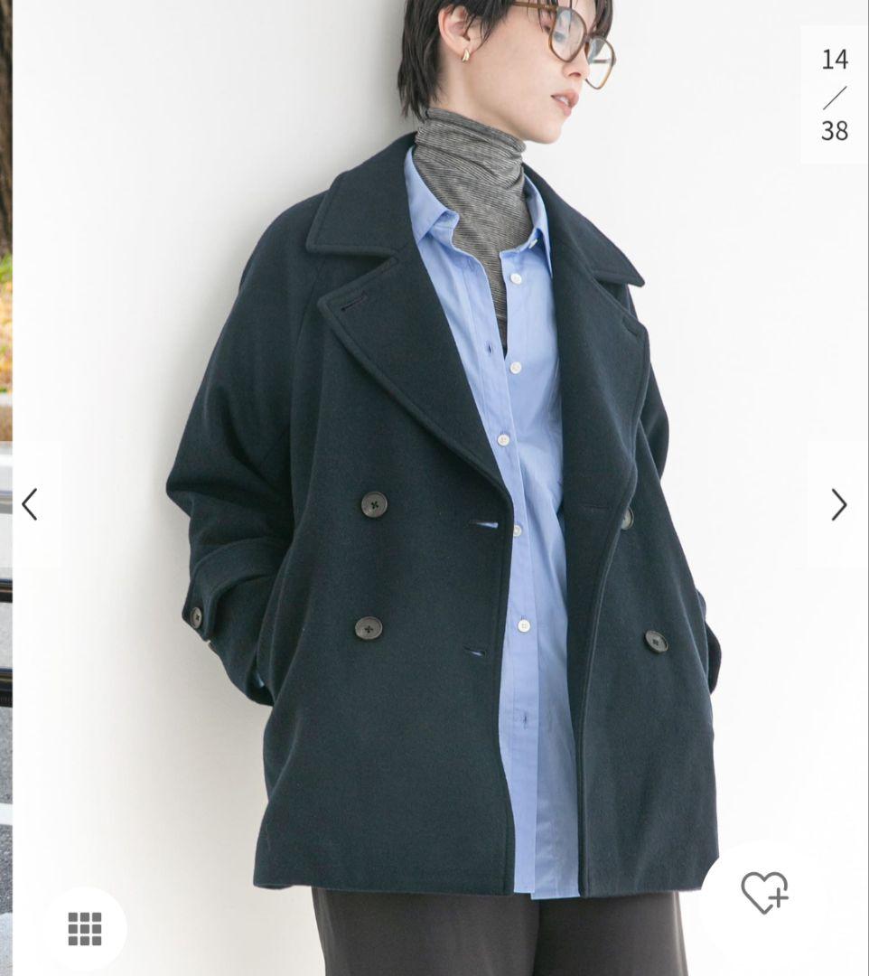 ★新品　URBAN RESEARCH　 スーパー100メルトンPコート　2025