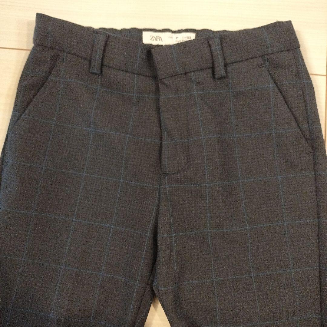 入学式　ZARA　男の子　スーツ　ネイビー