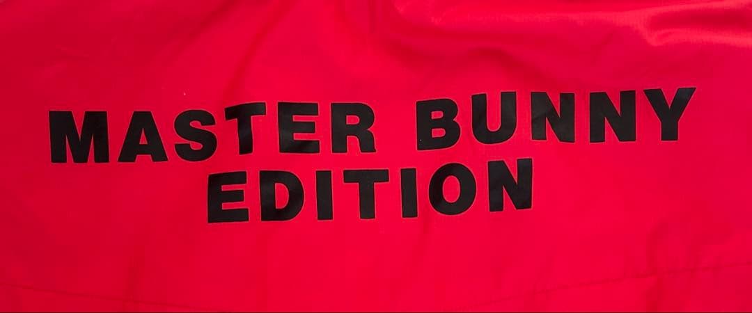 【極暖】マスターバニー リバーシブル ブルゾン 5/L フリース×ナイロン 赤