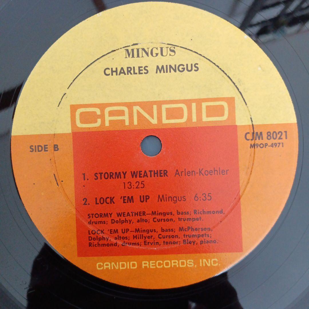 ジャズレコード　チャールズ・ミンガス/ミンガス