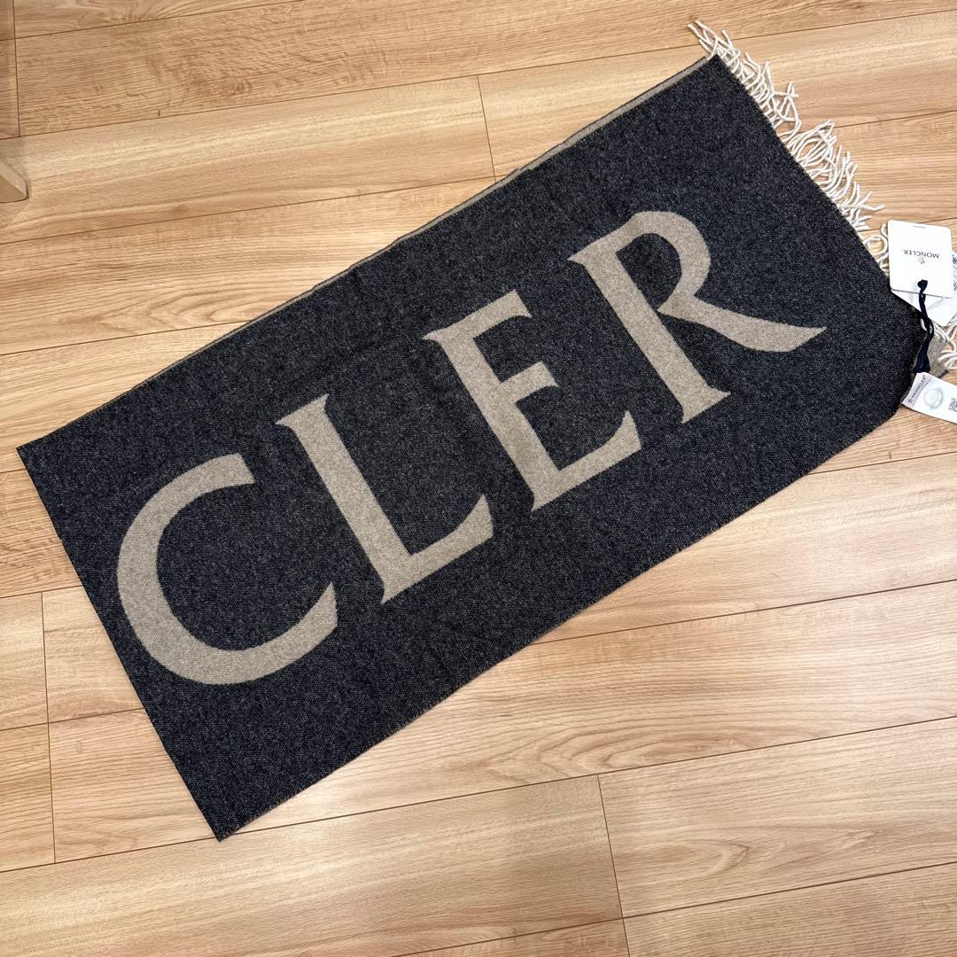 新品未使用タグ付☆MONCLER モンクレール　大判マフラー　ブランケット