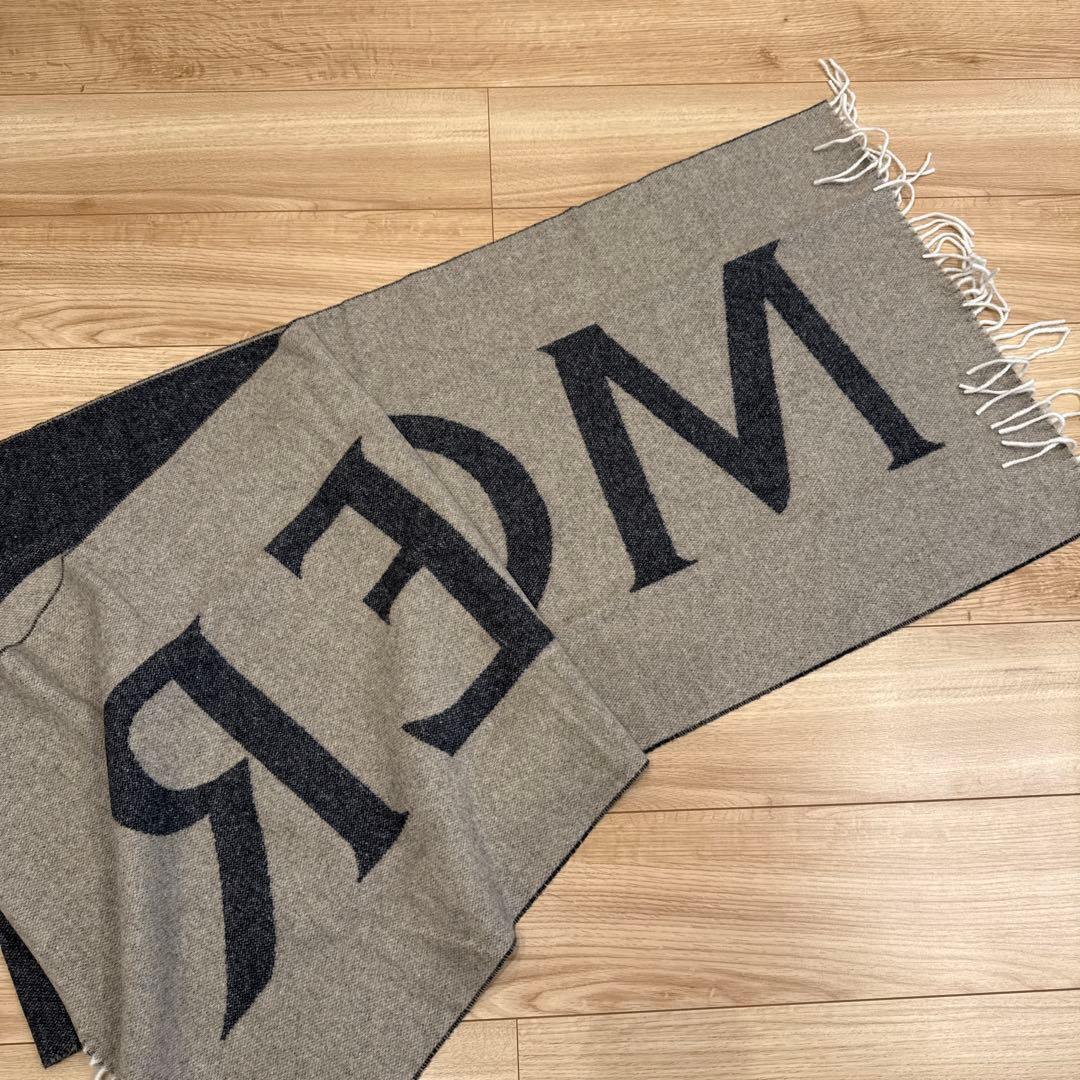 新品未使用タグ付☆MONCLER モンクレール　大判マフラー　ブランケット