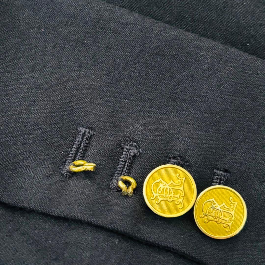 美品✨ラルフローレン 紺ブレザー エンブレム RLロゴ 金ボタン11号