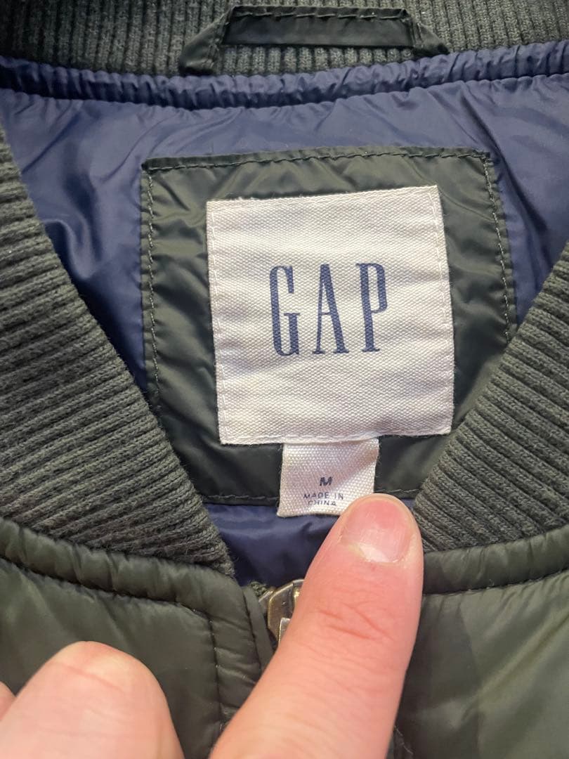 レア物old gap ダイヤモンドキルディング　ma-1