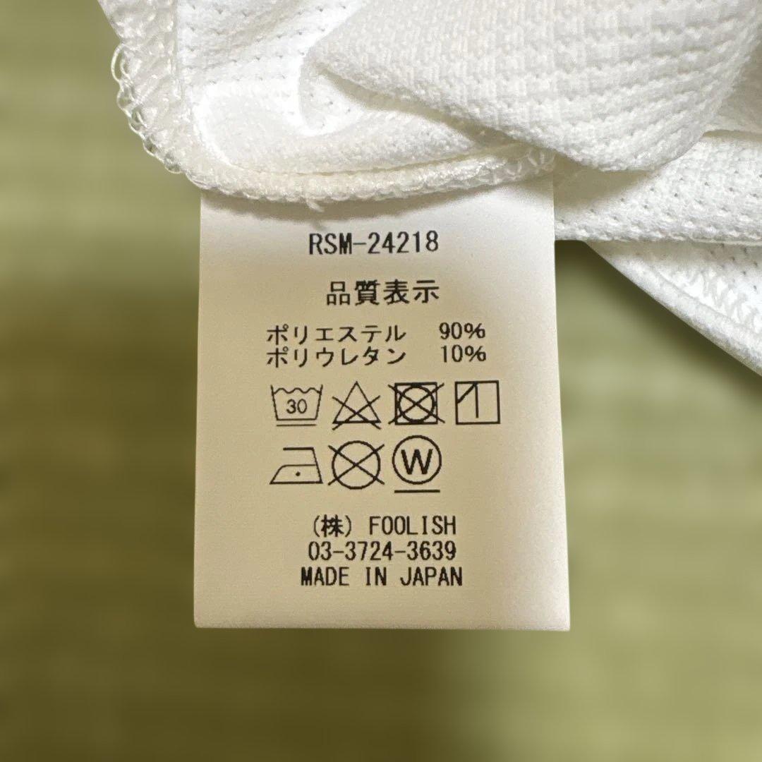 ラフアンドスウェル　rough＆swell 長袖モックネックシャツ