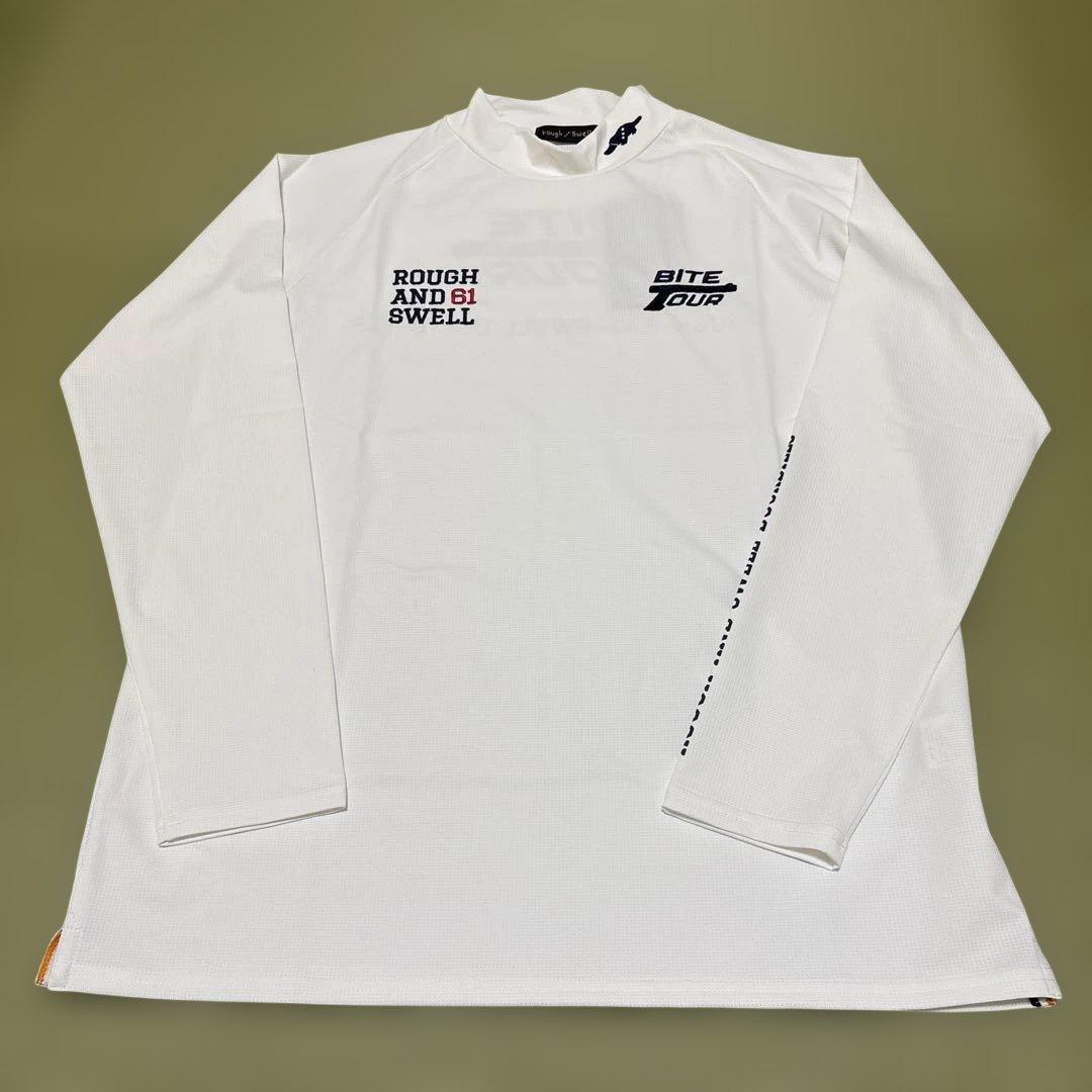 ラフアンドスウェル　rough＆swell 長袖モックネックシャツ