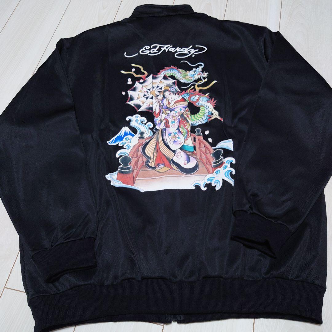 エドハーディ　ジャージ　セットアップ　上下セット　ジャケット　パンツ　Lサイズ