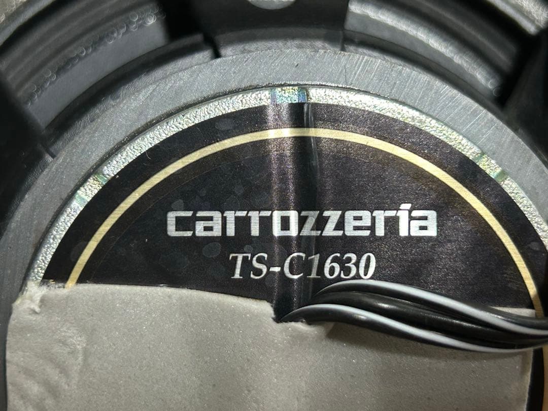 カロッツェリア　carrozzeria TS-C1630 2ウェイスピーカー