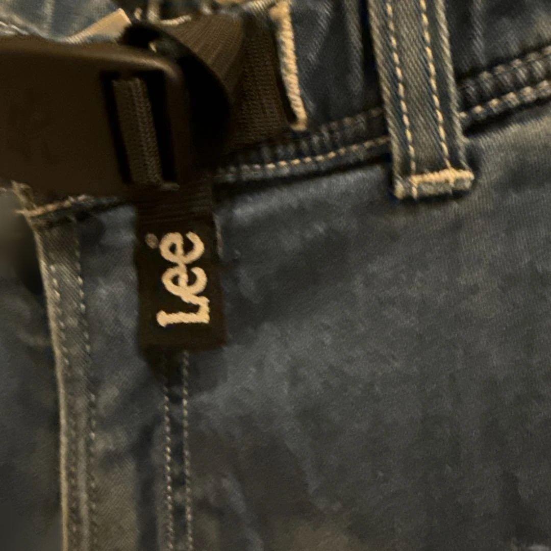 グラミチ LEE別注　ペインタークロップドパンツ ジーンズ ストレッチ