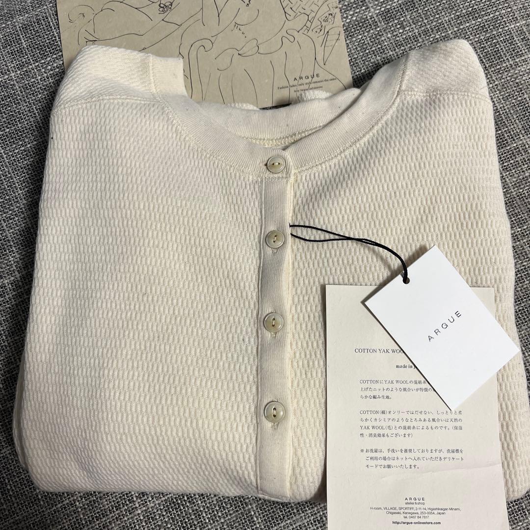 美品cotton yak wool haneycomb waffleワンピース