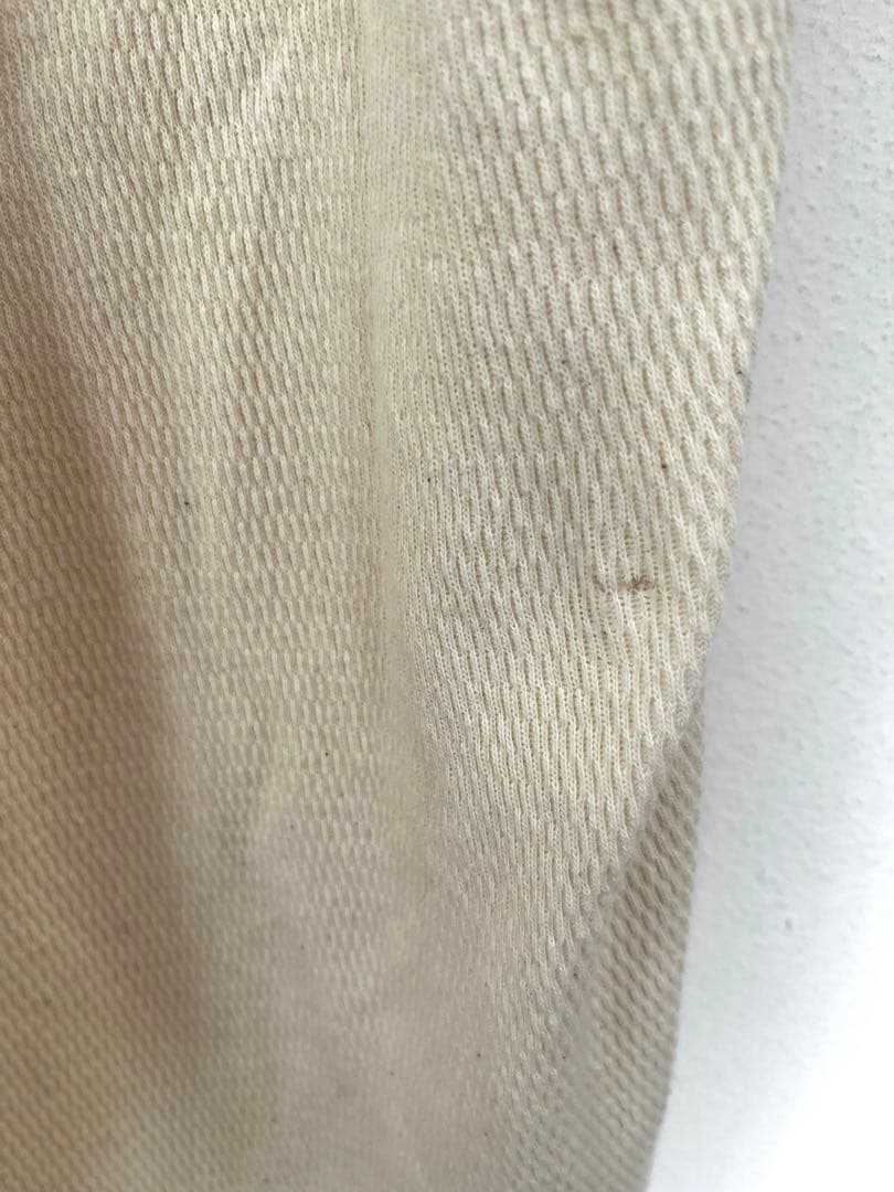 美品cotton yak wool haneycomb waffleワンピース