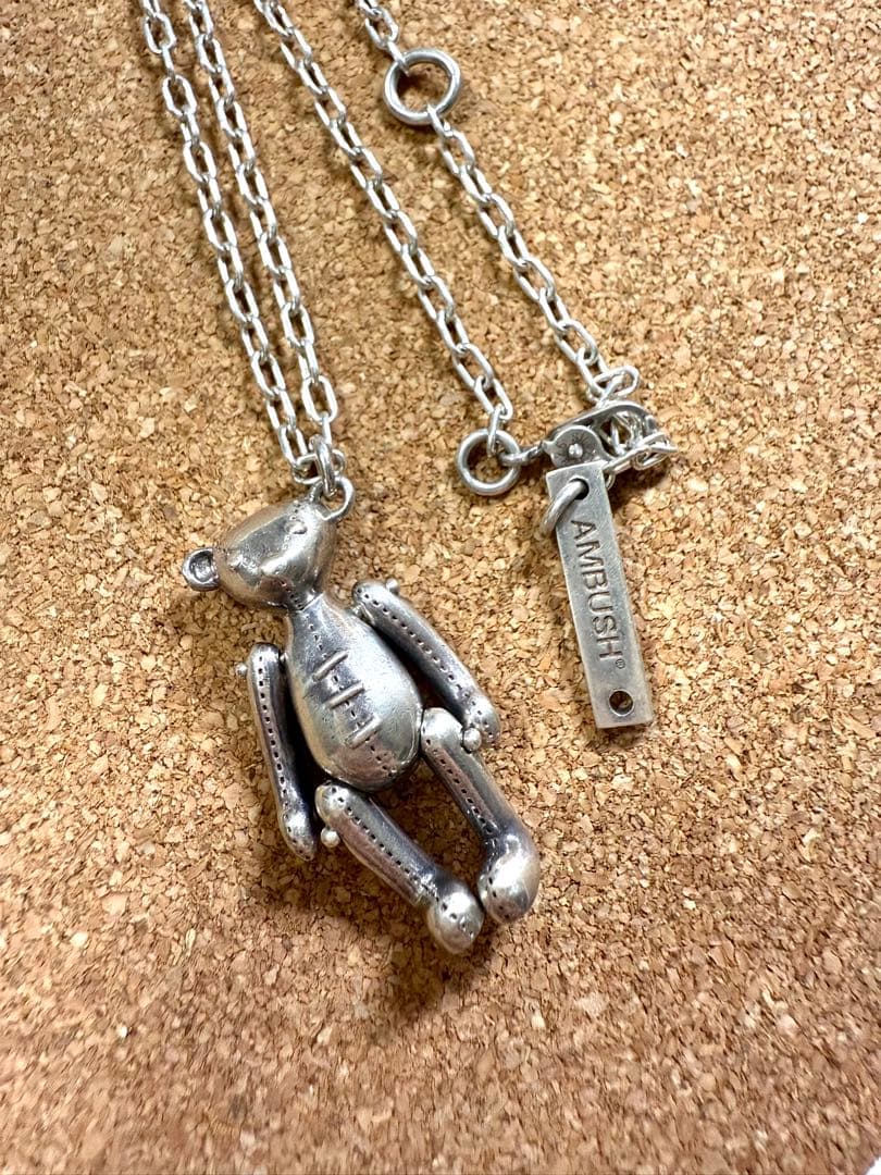 アンブッシュ AMBUSH TEDDY BEAR NECKLACE