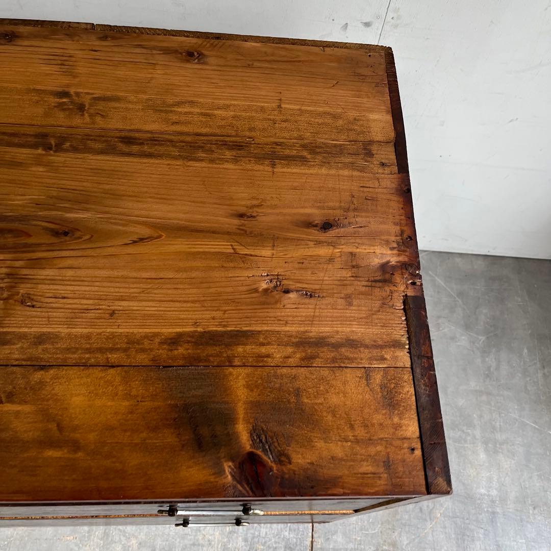 アンティーク チェスト 箪笥 ローボード テレビ台 無垢材 昭和レトロ z535