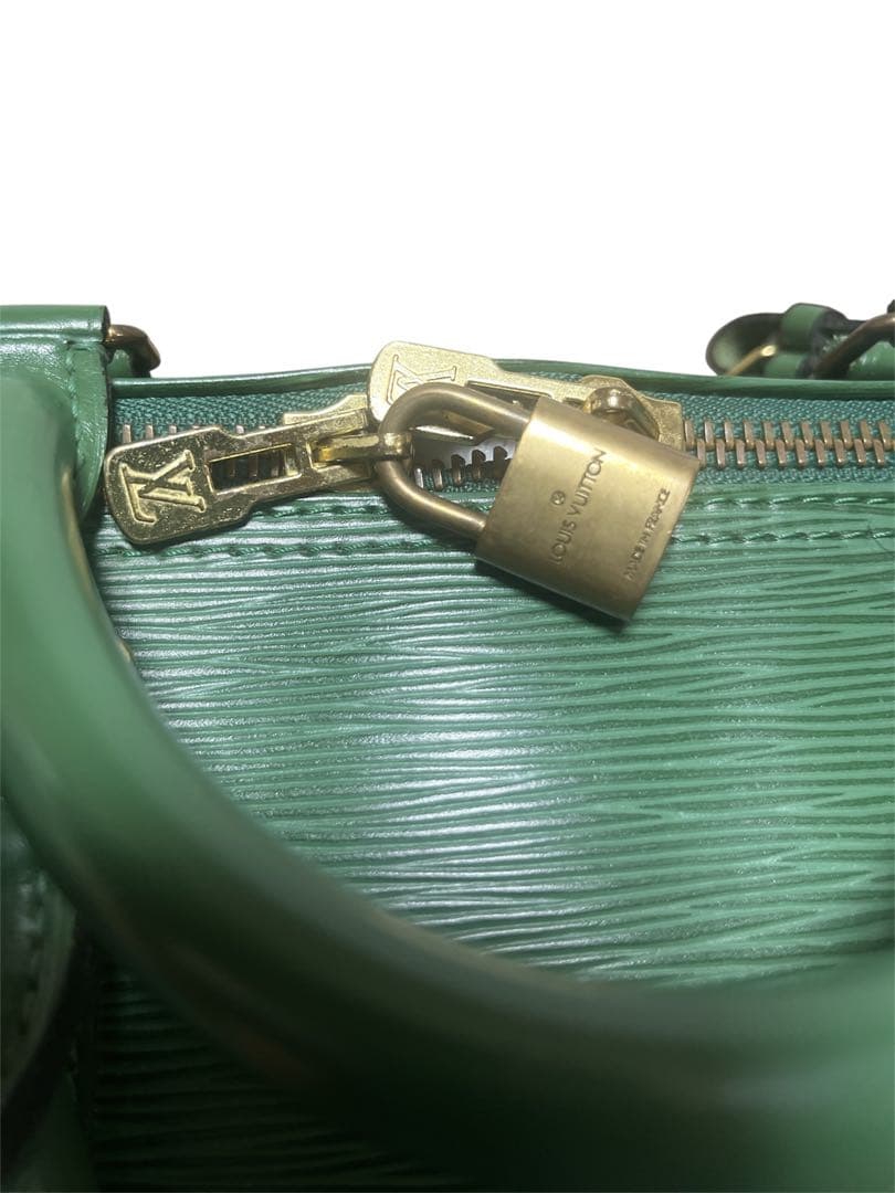 ルイヴィトン エピ キーポル50 グリーン　ボストンバッグ 旅行かばん