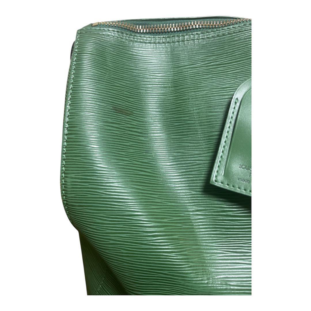 ルイヴィトン エピ キーポル50 グリーン　ボストンバッグ 旅行かばん