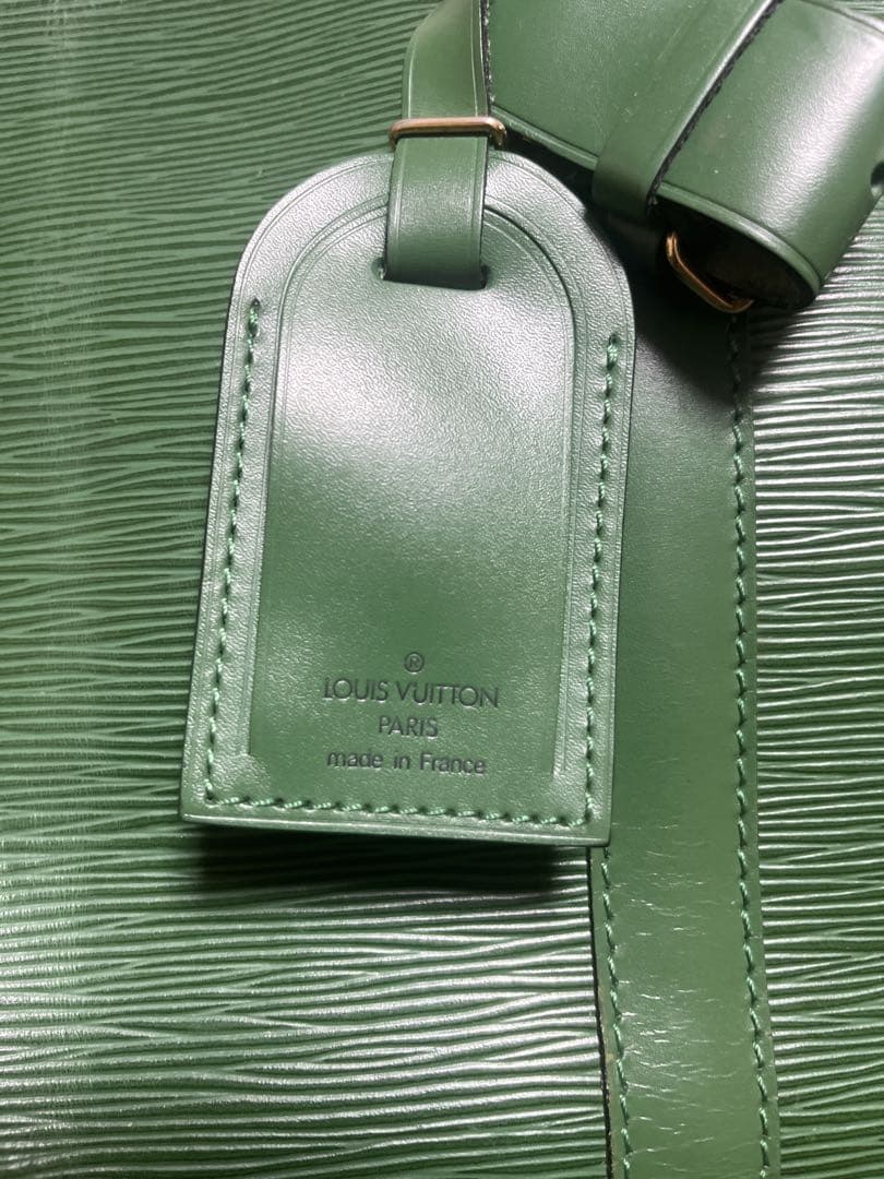 ルイヴィトン エピ キーポル50 グリーン　ボストンバッグ 旅行かばん
