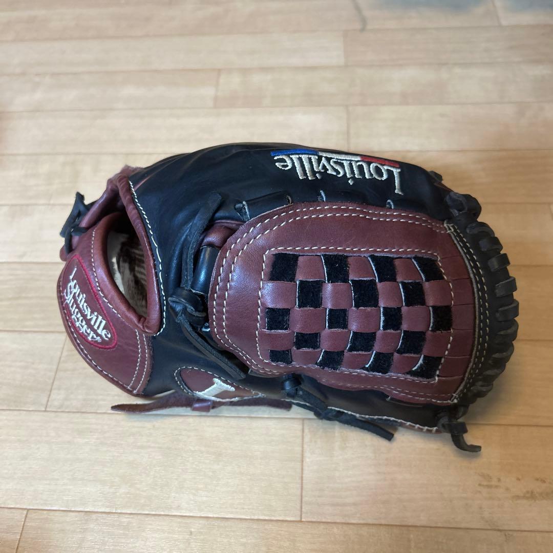 Louisville Slugger 硬式グローブ 黒茶
