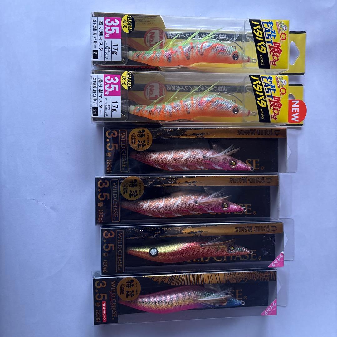 エギ 3.5号 多色セット（エギ王•スクイッドマニア）