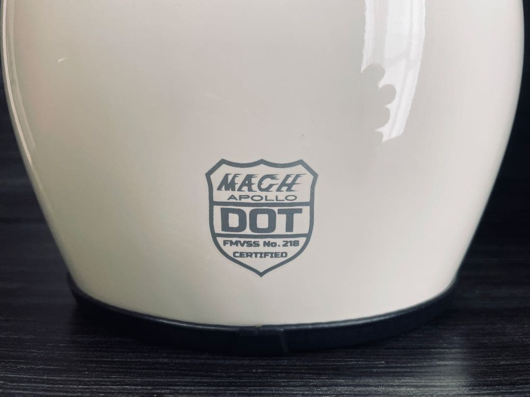 MACHE フルフェイスヘルメット DOT認証 Mサイズ 旧車 アメリカン