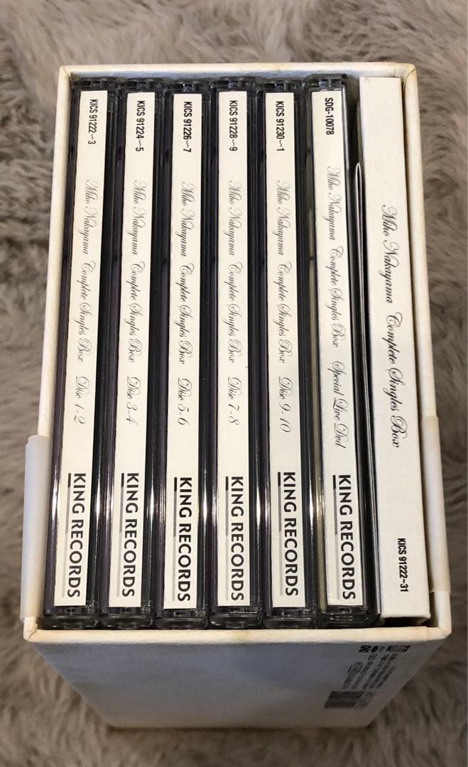 ららぱ　中山美穂　Complete SINGLES BOX