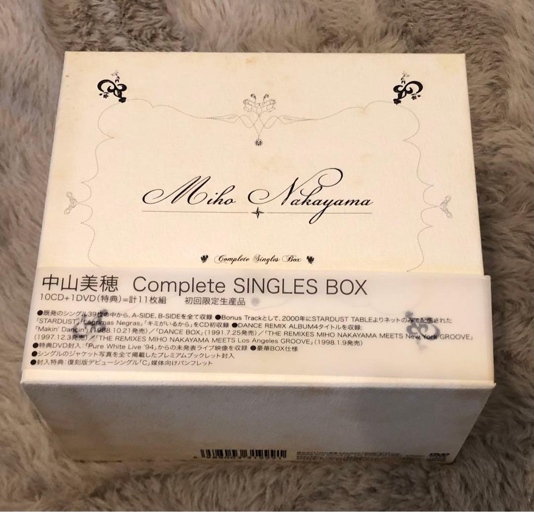 ららぱ　中山美穂　Complete SINGLES BOX