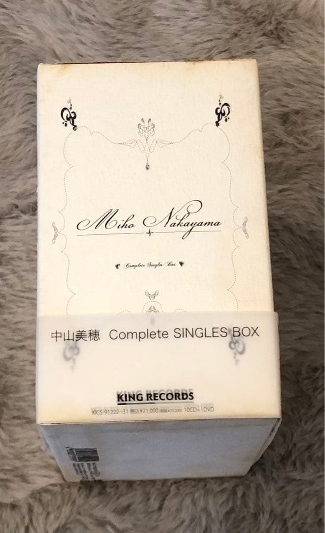 ららぱ　中山美穂　Complete SINGLES BOX