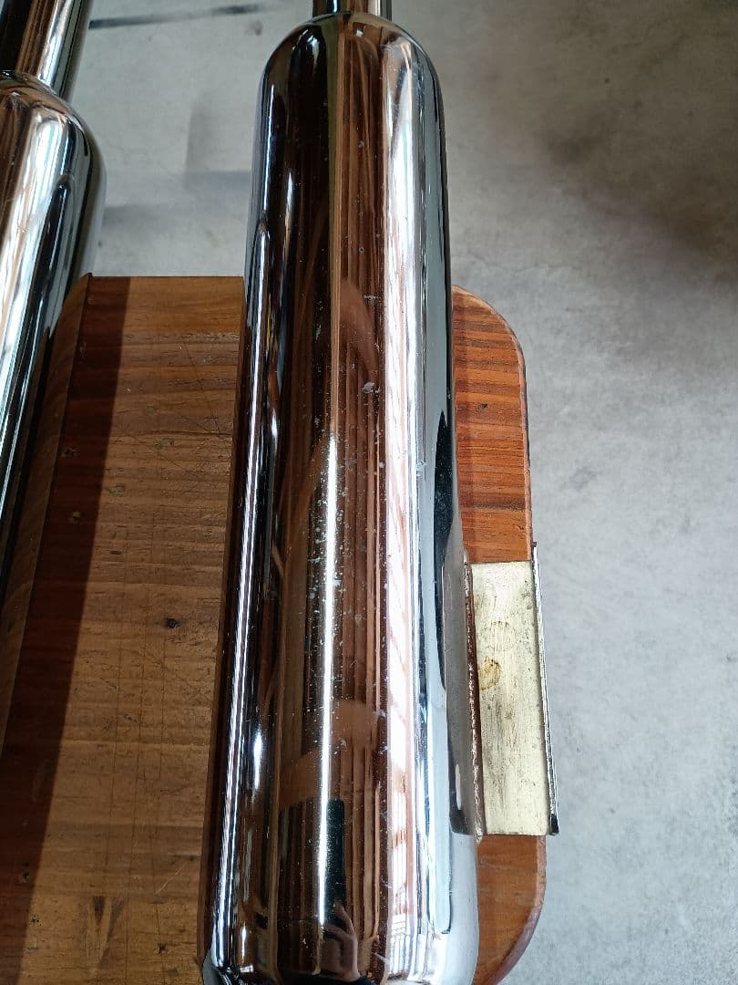 カワサキ　W650 POSH マフラー　サイレンサー