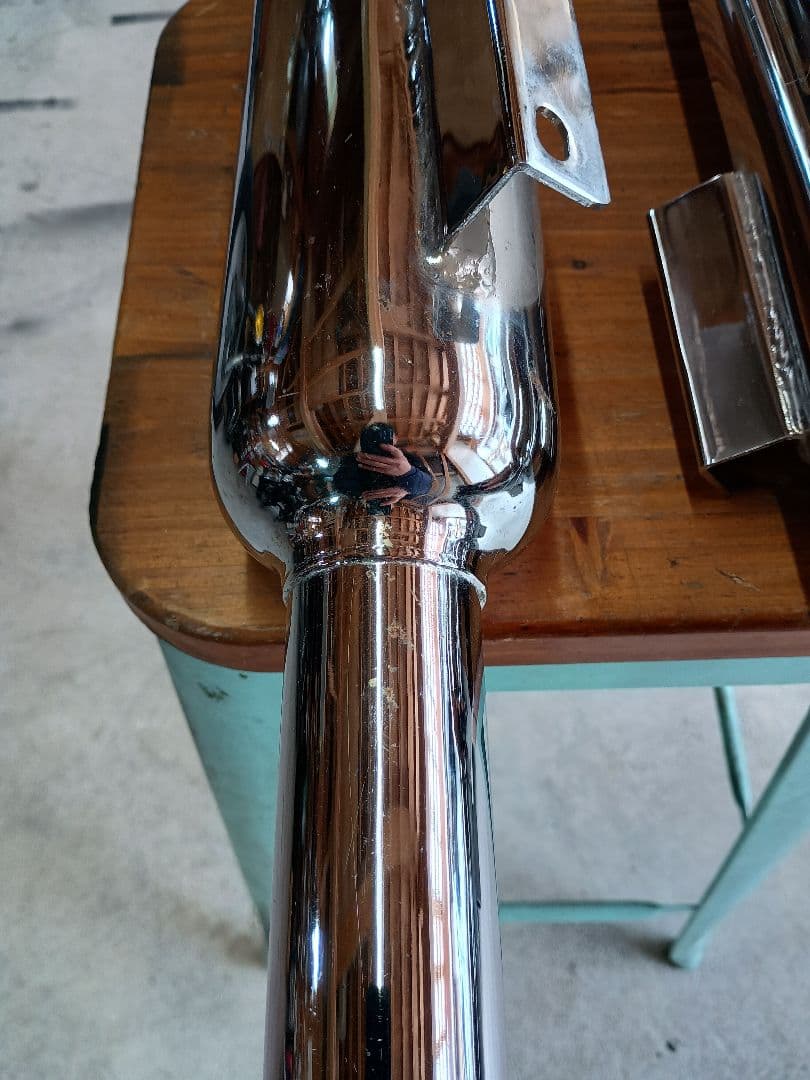 カワサキ　W650 POSH マフラー　サイレンサー