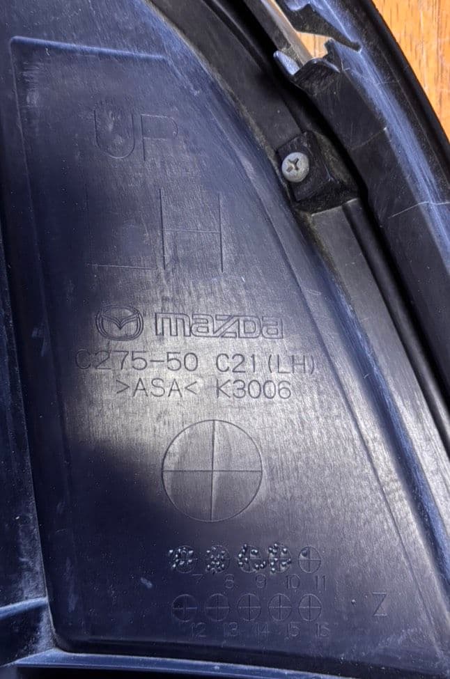 マツダ ビアンテ CCEFW 純正 左右フォグランプセット