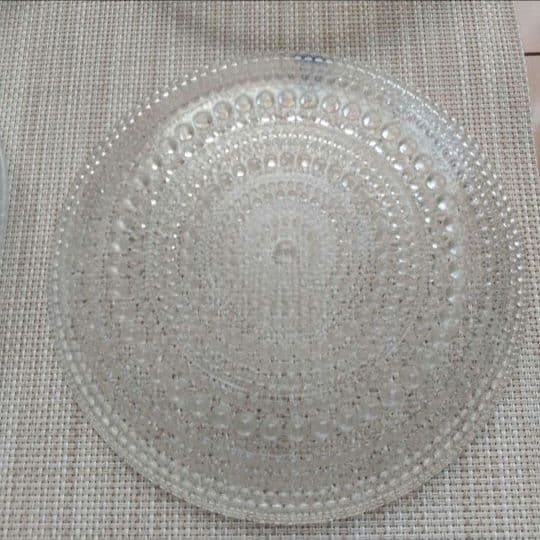 カステヘルミ ヴィンテージ ヌータヤルヴィ 17cm プレート ガラス皿 5枚