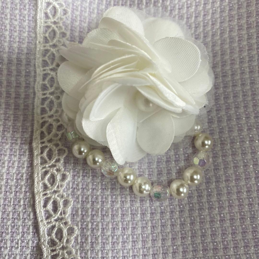 【美品】ショパン　フォーマル3点セット　ワンピース　ボレロ　パープル 120cm