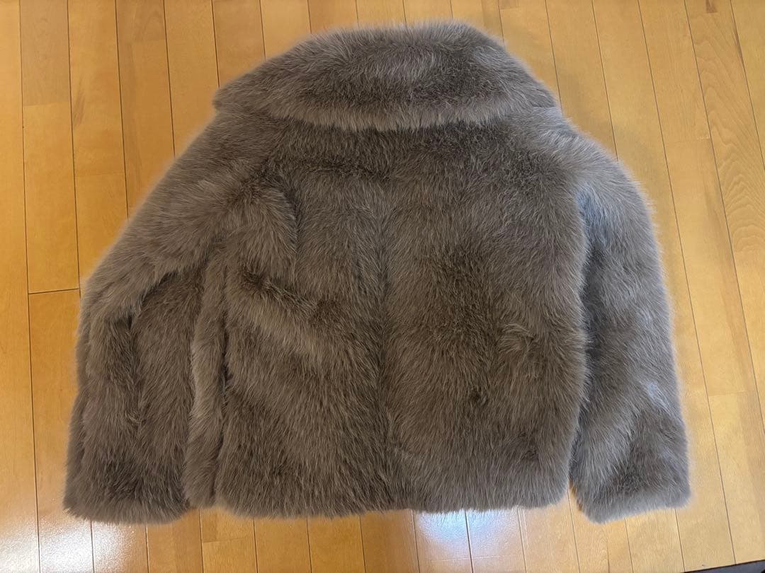 poláura ポローラ　モカ色ファーコート