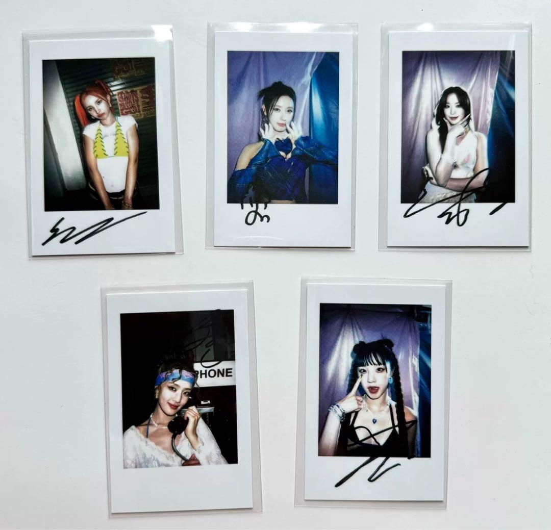 (G)I-DLE makestar 中国 中華 ラキドロ ポロライト 5枚コンプ