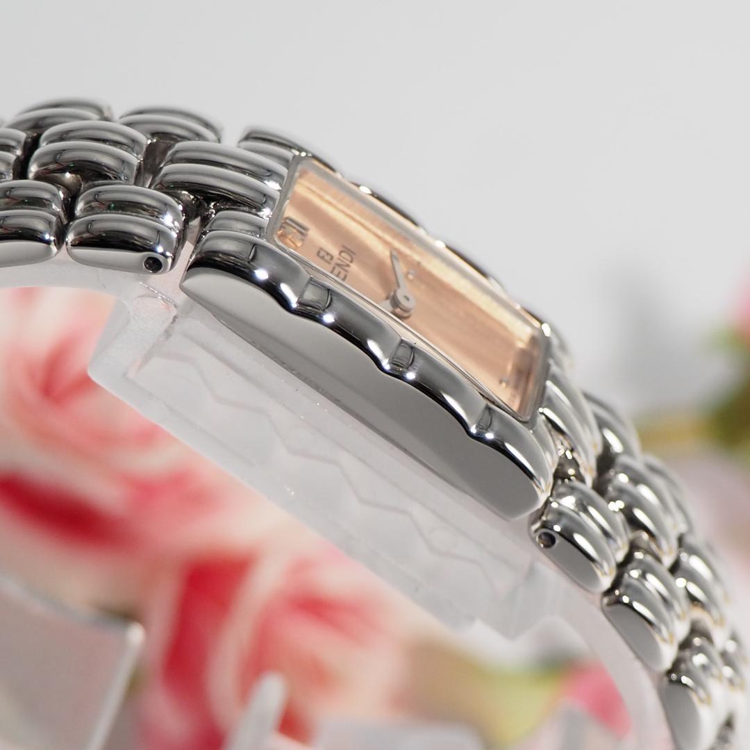 美品 フェンディ FENDI オロロジ 660L スクエア 腕時計 H192