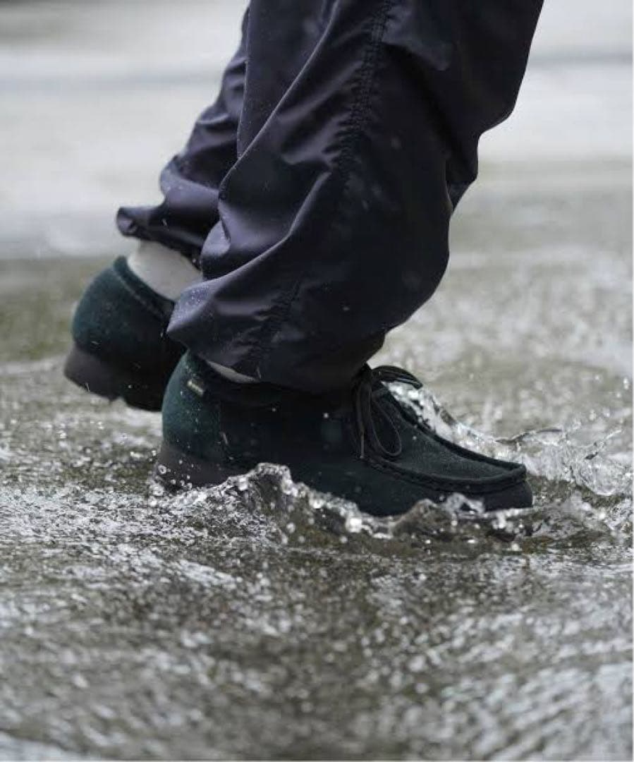 靴 clarks wallabee gore-tex US9.5 GTX