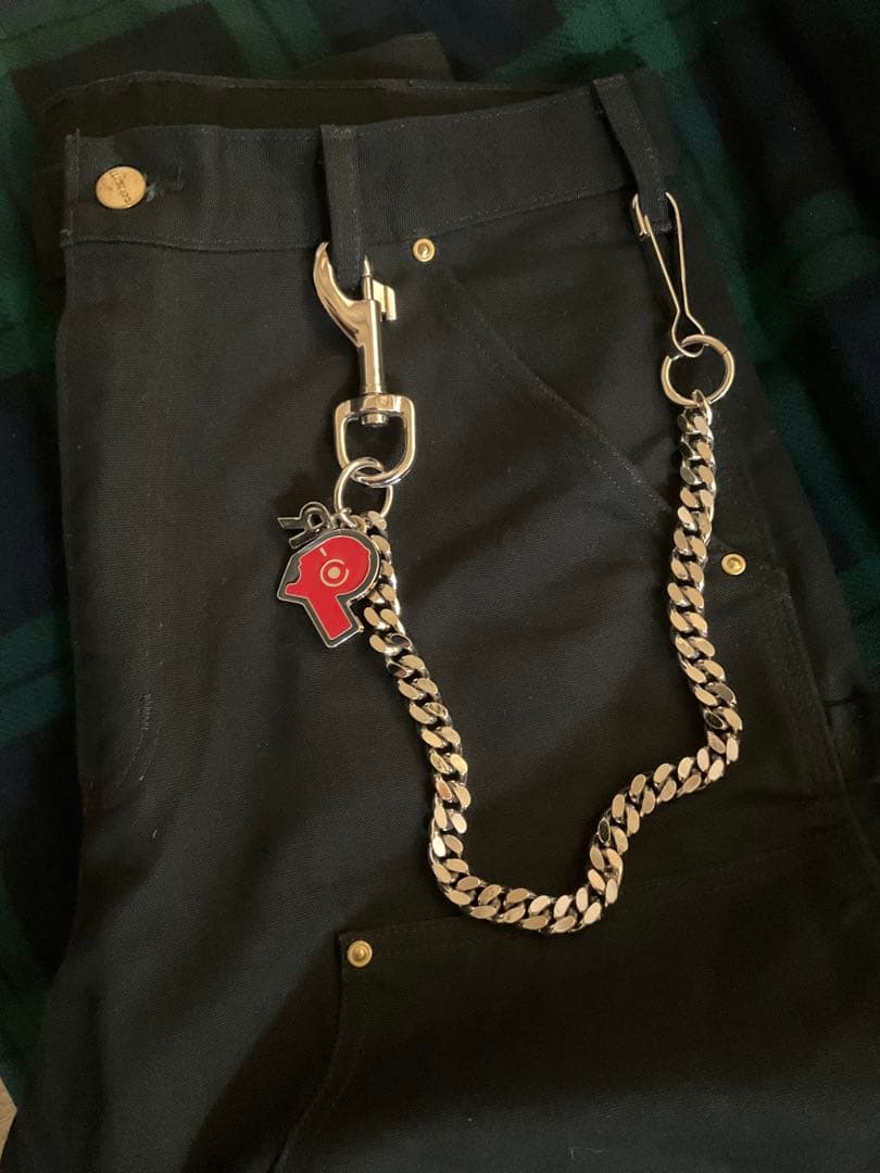 もみ　RAF SIMONS ウォレットチェーン シルバー