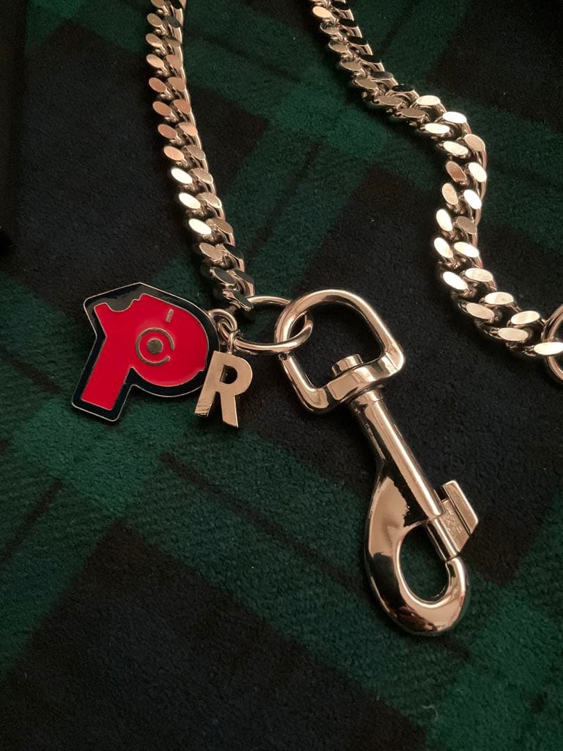 もみ　RAF SIMONS ウォレットチェーン シルバー