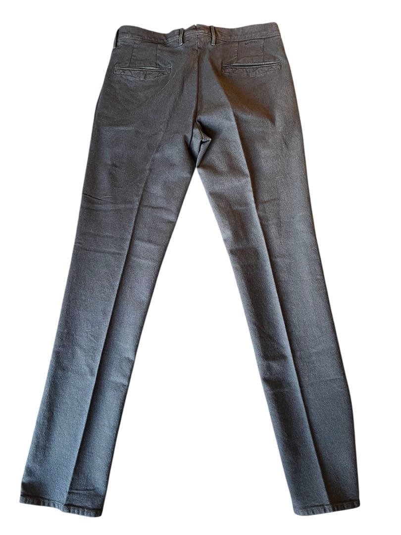 新品/INCOTEX（インコテックス）SLIM ストレッチパンツ/33/ネイビー