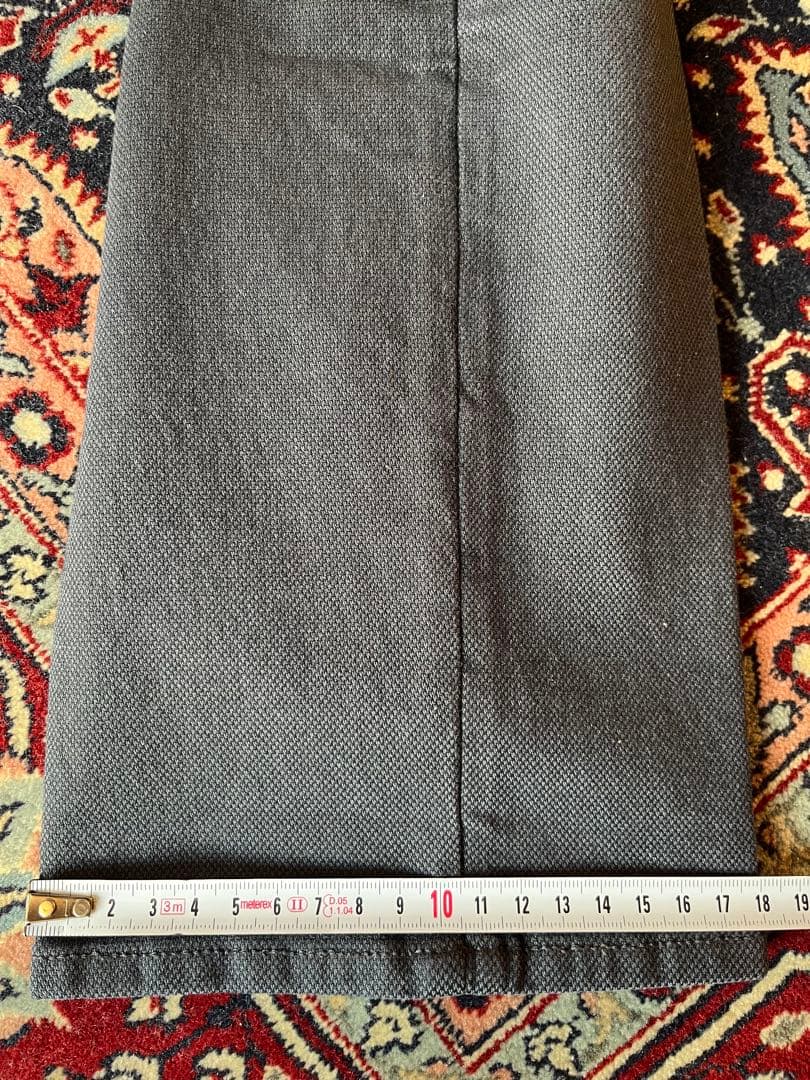 新品/INCOTEX（インコテックス）SLIM ストレッチパンツ/33/ネイビー