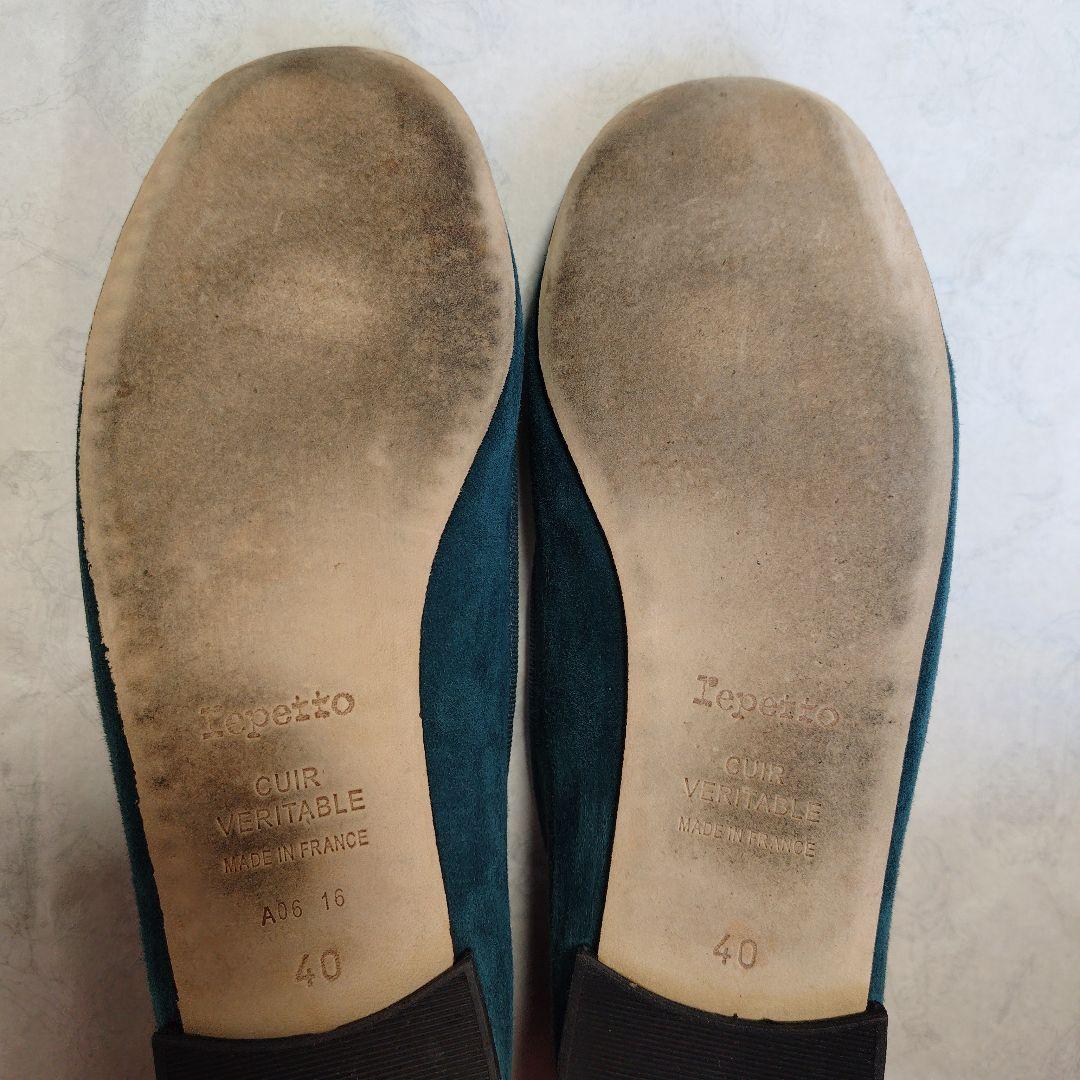 repetto レペット スエード バレエシューズ 40