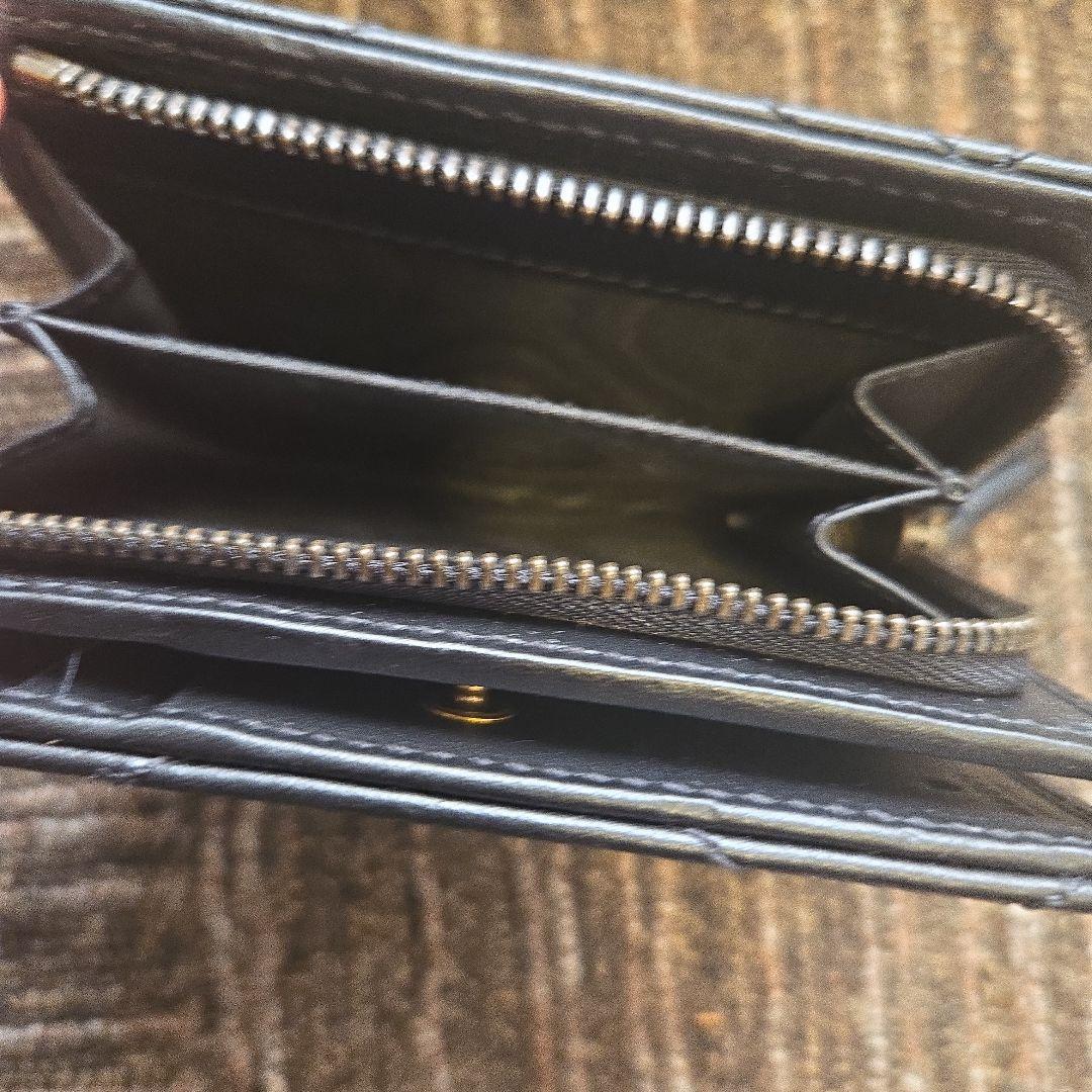 GUCCI ブラック チェブロンステッチ 財布 箱、袋付き