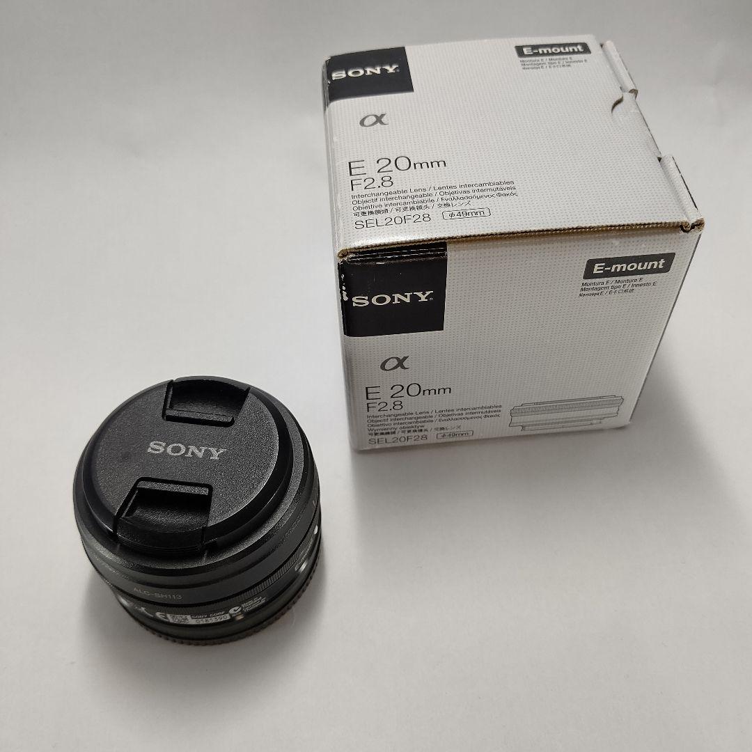 レンズ(単焦点) E 20mm F2.8 SEL20F28