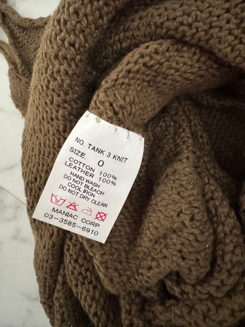 レア！LGBニットタンクトップ ドクロメンズ0