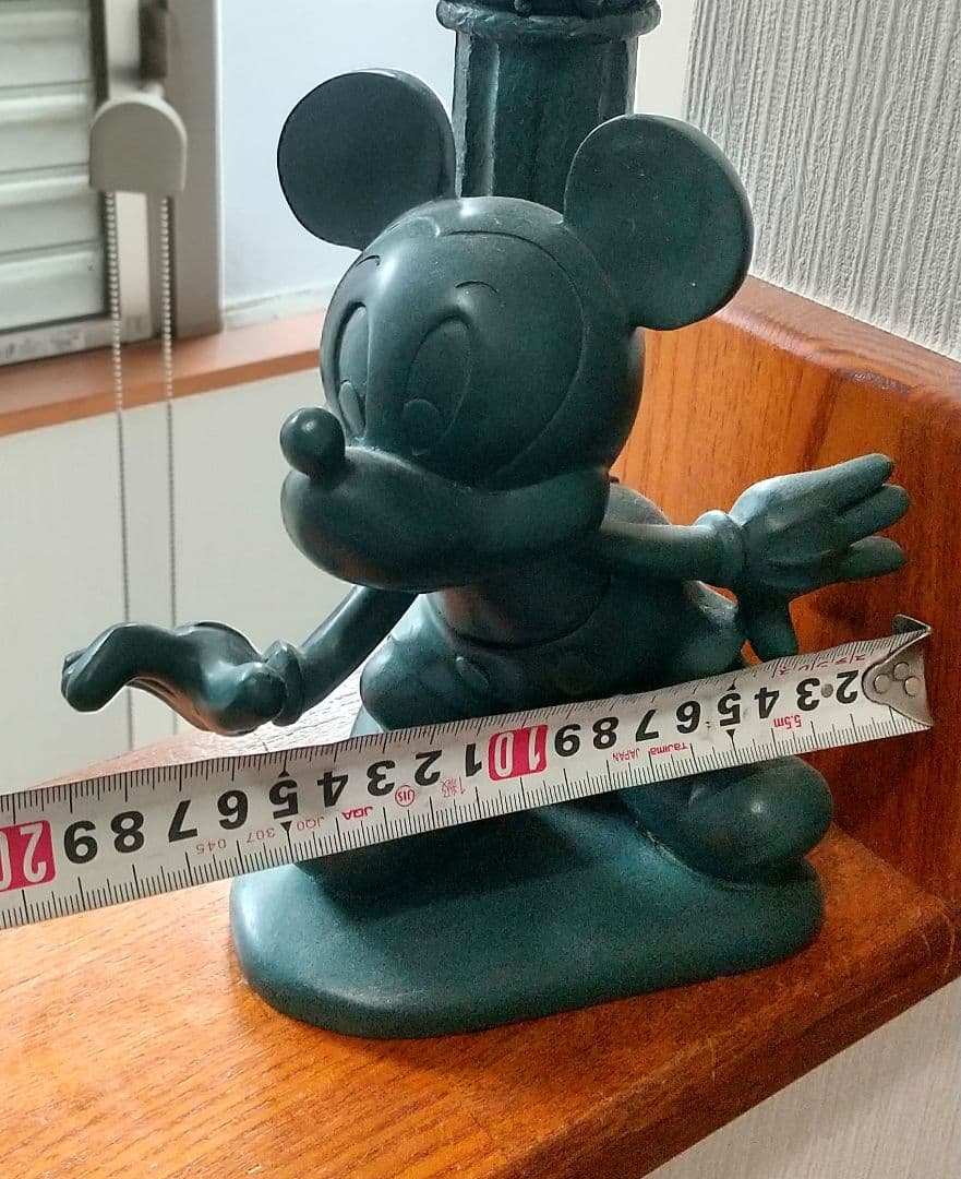 ミッキーマウス 置物 スタンドランプ ガーデニング