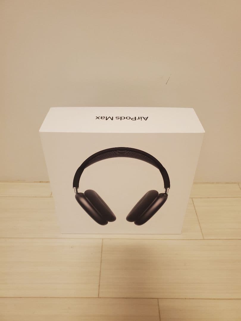 値下げ【Apple正規品・美品】Air Pods Max スペースグレー 箱付き