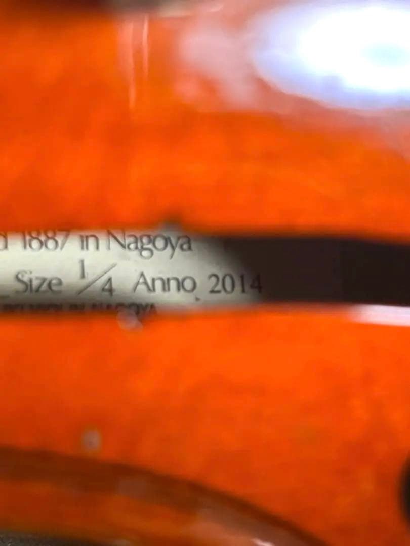 スズキ 1/4 バイオリン 310 ヴァイオリン　2014年　分数　子供