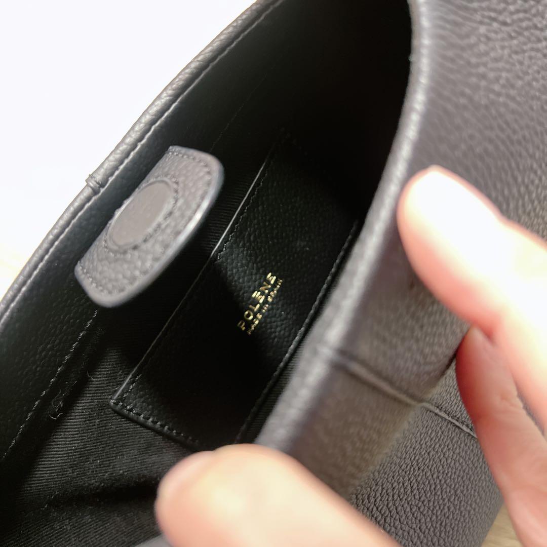 POLÈNE Béri ショルダーバッグ ブラック