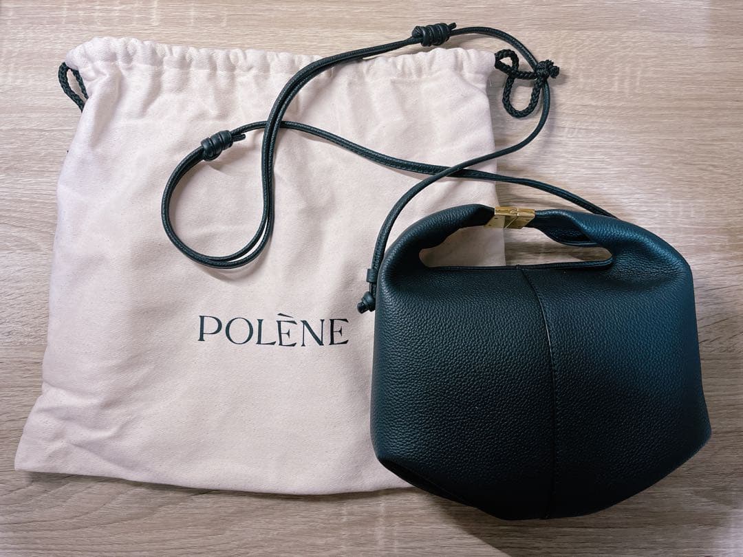 POLÈNE Béri ショルダーバッグ ブラック